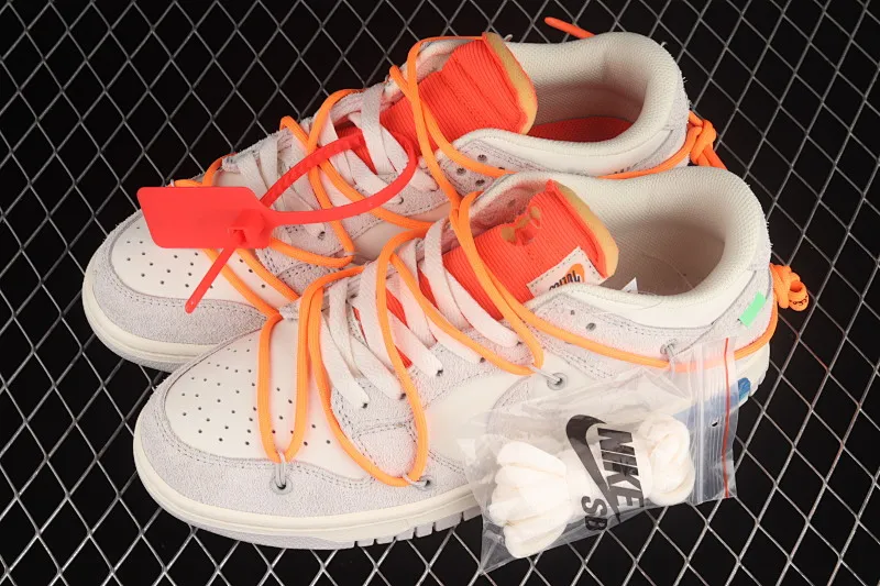 All Categories Nk SB Dunk Series Nk SB Dunk Low Low-top Sneakers Pure Original Version OF x Nk Dunk Low OW Suede SB Smash Backboard Fashion Casual Sneakers DJ0950-116